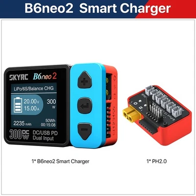 SKYRC B6neo2 Smart Charger DC 300W PD 126W for LiPo/LiFe/Lilon/NiMH/NiCd Battery - Image 1 of 3