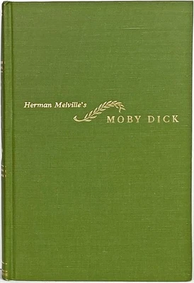 MOBY DICK antique FIRST EDITION whaling HERMAN MELVILLE Hunting WHALE FISHING - Imagem 1 de 4
