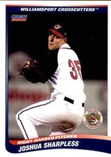 2003 Williamsport Crosscutters Choice #24 Joshua Sharpless Freedom Pennsylvania 