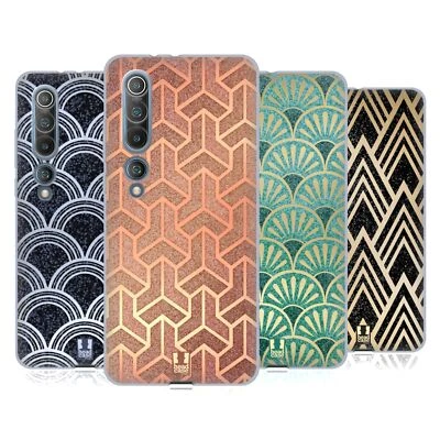 HEAD CASE TEXTURED ART DECO PATTERNS SOFT GEL CASE & WALLPAPER FOR XIAOMI PHONES - Image 1 of 4