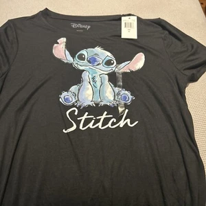 Disney Lilo and Stitch Kurzarm T-Shirt - Damen Gr. XL Official Merchandise - Bild 1 von 6