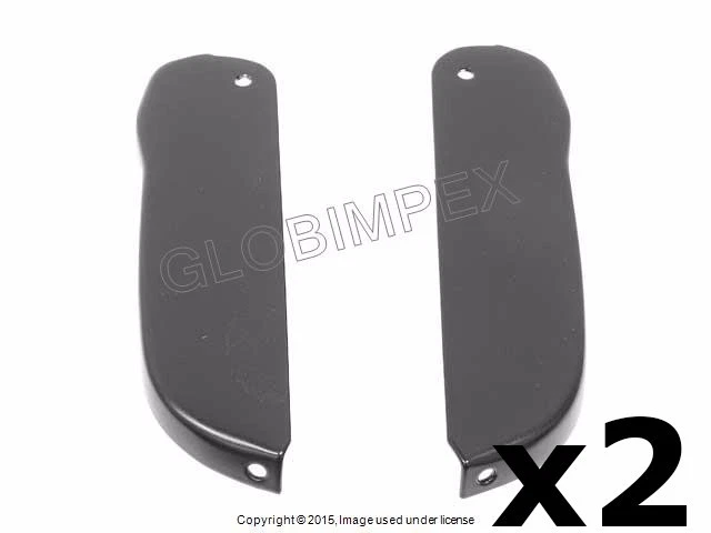 For Porsche '74-'89 LEFT and RIGHT (2) Rocker Panel End Cap Set 2 SETS GENUINE - Image 1 of 1