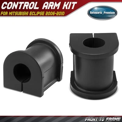 2x Front Side Sway Bar Bushing for Mitsubishi Eclipse 2006 2007 2008 2009 2010 - Image 1 of 4