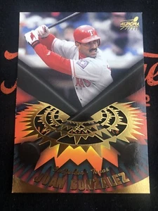 1998 Aurora - Jaun Gonzalez HOLOGRAPHIC DIE CUT #19 - schöne Karte - Bild 1 von 2