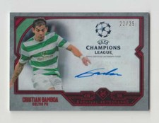 2017-18 Topps Champions League Museum Auto Card :Cristian Gamboa #22/25