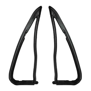 Front Vent Glass Window Weatherstrip Seals Set Pair for Chevy GMC Pickup Truck - Picture 1 of 6