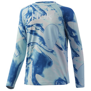 30% Off HUK Youth Tie Dye Lava Pursuit - Fishing Shirt -- Pick Color/Size
