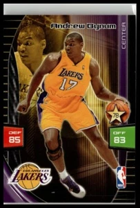 2009-10 PANINI TRADING CARD GAME ANDREW BYNUM LOS ANGELES LAKERS #78 - Picture 1 of 2
