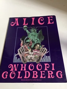 1992 UNCORRECTED PROOF Book ALICE by WHOOPI GOLDBERG John Rocco Art RARE - Picture 1 of 7