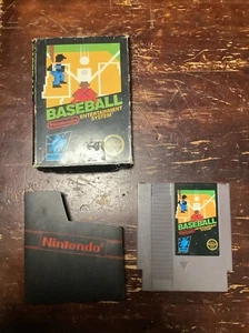 Vintage Baseball Game for Nintendo NES In Black Box - Picture 1 of 24