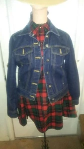 Rubbish Blue Denim Jacket Jean Button Down Sz M - Picture 1 of 3