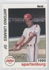 1990 Best Spartanburg Phillies Antonio Linares #20