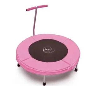 PLUM JUNIOR BOUNCER ROUND TRAMPOLINE 18+ MONTHS - PINK - NEW & BOXED - Picture 1 of 1