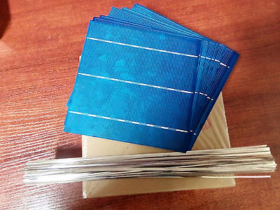 156MM 4.28W Polycrystalline Solar Cells 6x6 A Grade For DIY Solar Panel • 98.33€