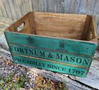 44cm Fortnum And Mason Vintage Style Storage Wooden  F & M Crate Box New