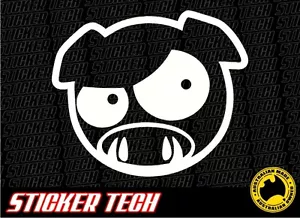 JDM EVIL PIG STICKER DECAL SUITS SUBARU RALLY IMPREZA WRC WRX STI GC8 EJ20 EJ25 - Bild 1 von 2