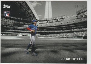 BO BICHETTE 2020 Topps On Demand Black & White Player Color /10 RC 56C Blue Jays - Picture 1 of 1