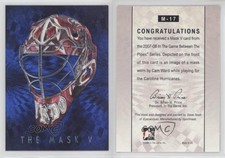 2007-08 ITG Between the Pipes The Mask V Cam Ward #M-17