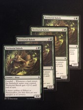 4 x Territorial Baloth(NM) - Battle for Zendikar - MTG
