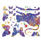 2 Sheets Household Decor Decorative Wallpaper Cat Sticker Decals