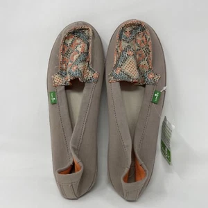 Scarpe basse Sanuk punto croce casual da donna US 9 slip on - Foto 1 di 9