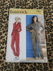 BUTTERICK Sewing Pattern B6861 MISSES JUMPSUIT SASH BELT Size:XS-XXL UN-CUT(1620 - Picture 1 of 2