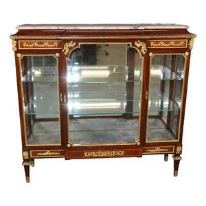 Fantastic Museum Quality Signed Paul Sormani Bronze Mounted Louis XVI Vitrine - Picture 1 of 21