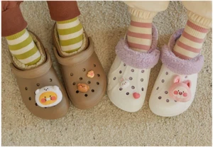 Kakao Friends Plush Toy Charm Choonsik Apeach Shoe Fashion Accessory Mini Doll - Picture 1 of 16