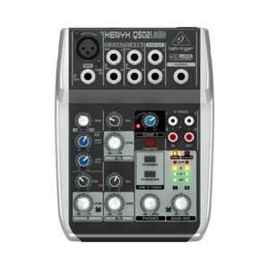BEHRINGER xenyx Q502USB mixer audio professionale per live karaoke studio dj ec. - Picture 1 of 4
