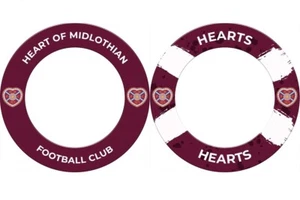 Heart of Midlothian Dartboard Surround Official Licensed Football Club Hearts FC - Picture 1 of 14