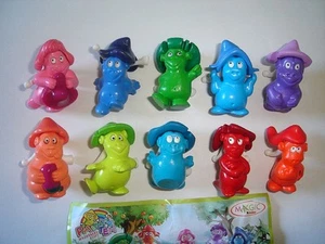 KINDER SURPRISE SET - PAINTY TEN GNOMES CRAYONS 2006 - FIGURES TOYS COLLECTIBLES - Picture 1 of 1