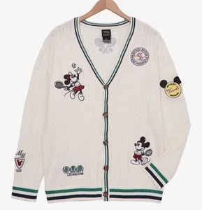 Cardigan Disney Topolino e Amici Country Club Tennis Maglia Cavo XLARGE - Foto 1 di 5