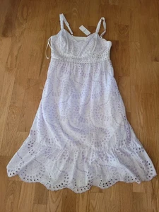 New Lilly Pulitzer Tiah Midi Dress Lilac Size 16 - Picture 1 of 12