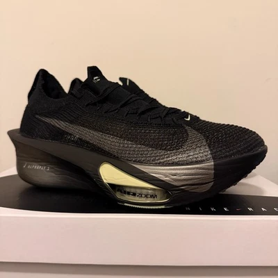 Nike Air Zoom Alphafly Next% 3 Negro Medio Ceniza HV6350-001 Correr Hombres 11.5 Nuevo Foto 1 de 4