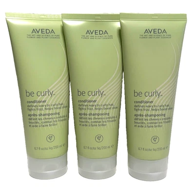3 X Aveda Be Curly Conditioner 6.7oz/200ml each NEW - Image 1 of 2