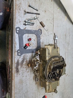 Holley 80531 850 真空二次电扼流圈雪佛兰雪佛兰 — 第 1/4 张图片