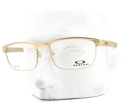 Gafas Oakley Surface Plate OX5132-0854 satinado dorado claro titanio 54 mm con estuche Foto 1 de 4