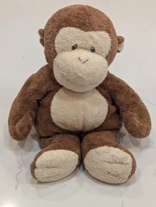 Peluche Ty Pluffies 10” 2007 Dangles Scimmia Marrone Occhi Cuciti Marrone Crema - Foto 1 di 6