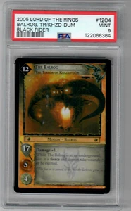 LotR TCG Black Rider foil - 12O4 The Balrog, The Terror of Khazad-dum - PSA 9 - Picture 1 of 1