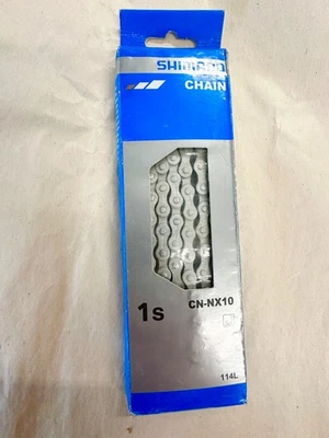 Shimano Nexus CN-NX10 Chain, Single Speed 1/2" x 1/8", 114 Links, Silver - Image 1 of 2