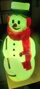Vintage Empire SCHNEEMANN BLASFORM Frostiger Pfeifenbesen beleuchtet 42" lesen - Bild 1 von 5