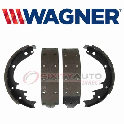 Wagner Brake Rear Drum Brake Shoe for 1978-1995 Chevrolet G20 - Braking kp Foto 1 de 4