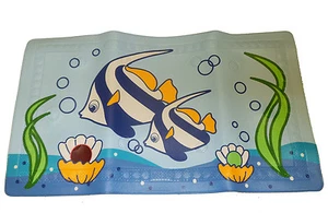 Baby/Kids/Childrens Heat Sensitive Padded Large Size Non Anti Slip Bath Mat - Picture 1 of 1
