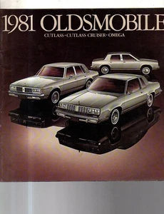 1981 Oldsmobile Cutlass & Omega Prestige sales catalog - from dealer shelves - Picture 1 of 1