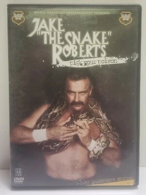 Jake The Snake Roberts Pick Your Poison DVD Edición Coleccionista WWE WWF AEW ECW Foto 1 de 4