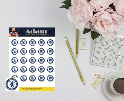 Chelsea FC International Soccer Planner Stickers - Image 1 of 2