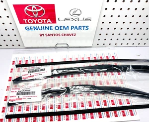 2021-25 Sienna,2018-24 Camry Front Wiper Blade Set + Refill Set GENUINE OEM PART - Foto 1 di 5