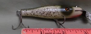 CCB "Baby Pikie" Minnow, GE, 3 1/4", Marked Lip,C. 1937, Unfished? - Picture 1 of 8