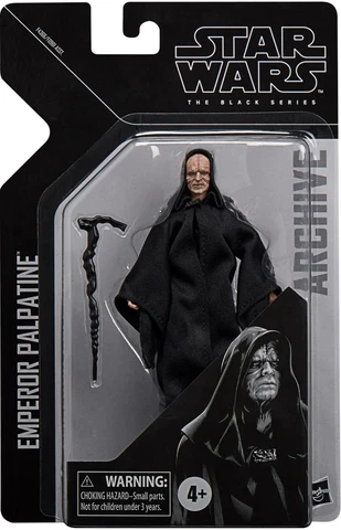 Star Wars The Black Series Archive - EMPEROR PALPATINE 6" Action Figure F4366 Cover
