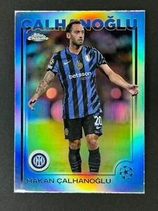 24-25 Topps Chrome UEFA Club Competitions #165 Hakan Calhanoglu Refractor - Picture 1 of 2